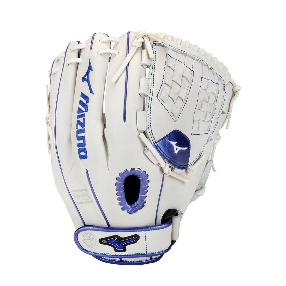 Mizuno MVP Prime SE Fastpitch 12" Női Kesztyű Fehér/Királykék NZG945678